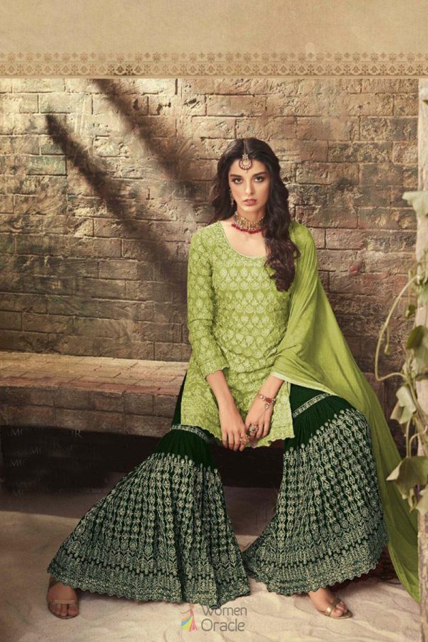 exotic-light-green-color-heavy-faux-georgette-embroidered-plazo-suit