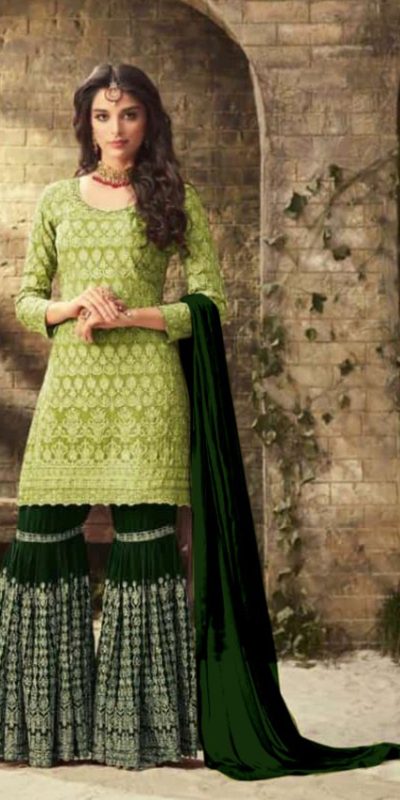 exotic-light-green-color-heavy-faux-georgette-embroidered-plazo-suit