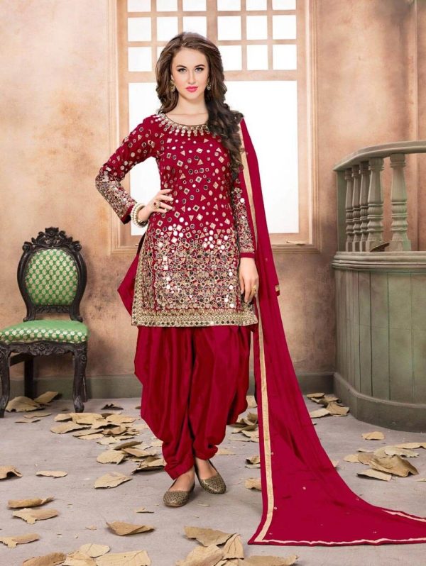 extreme-real-mirror-work-party-wear-red-color-patiyala-suit