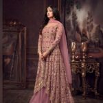 luminous-pink-color-heavy-net-embroidered-stone-work-sharara-suit