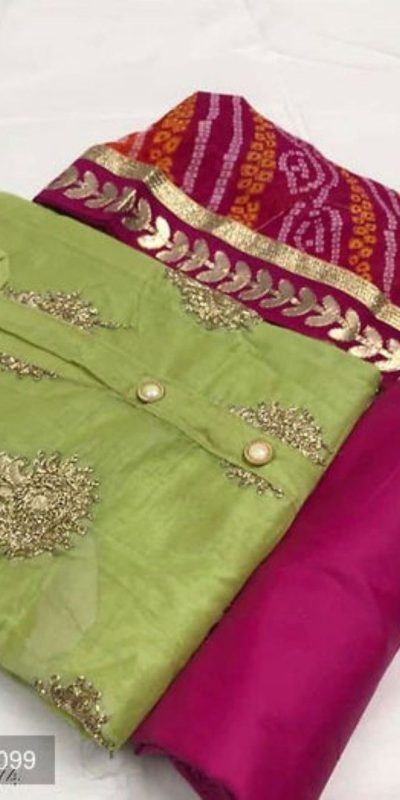 magnificent-green-color-chanderi-silk-with-glitter-work-salwar-suit