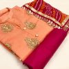 magnificent-orange-color-chanderi-silk-with-glitter-work-salwar-suit