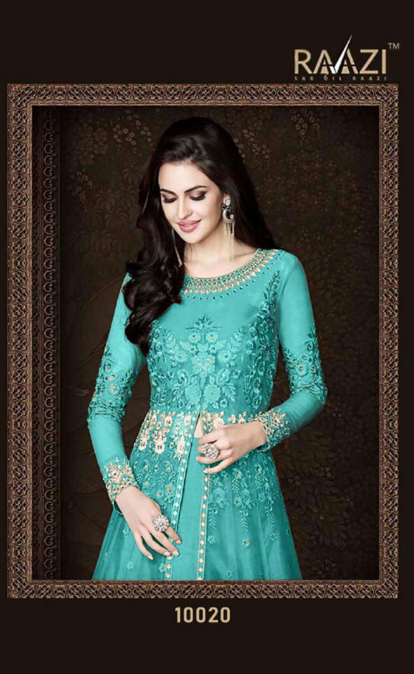sizzling-skyblue-color-heavy-net-embroidered-wedding-wear-anarkali-suit