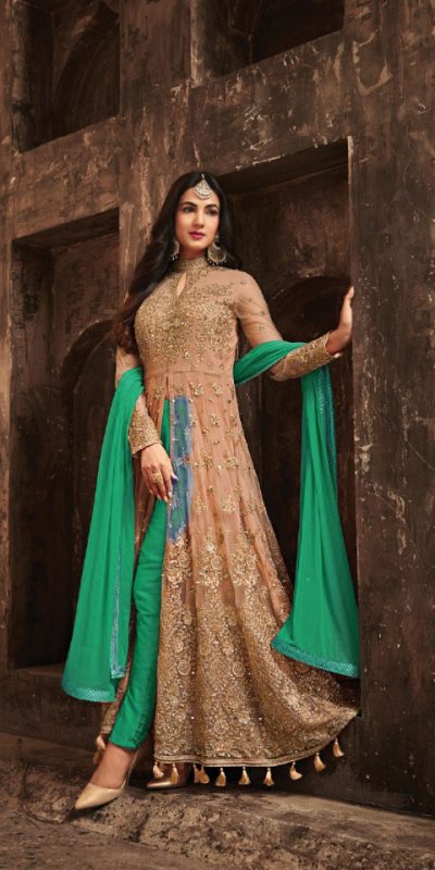 thrilling-sea-green-color-heavy-net-with-embroiderystone-work-suit