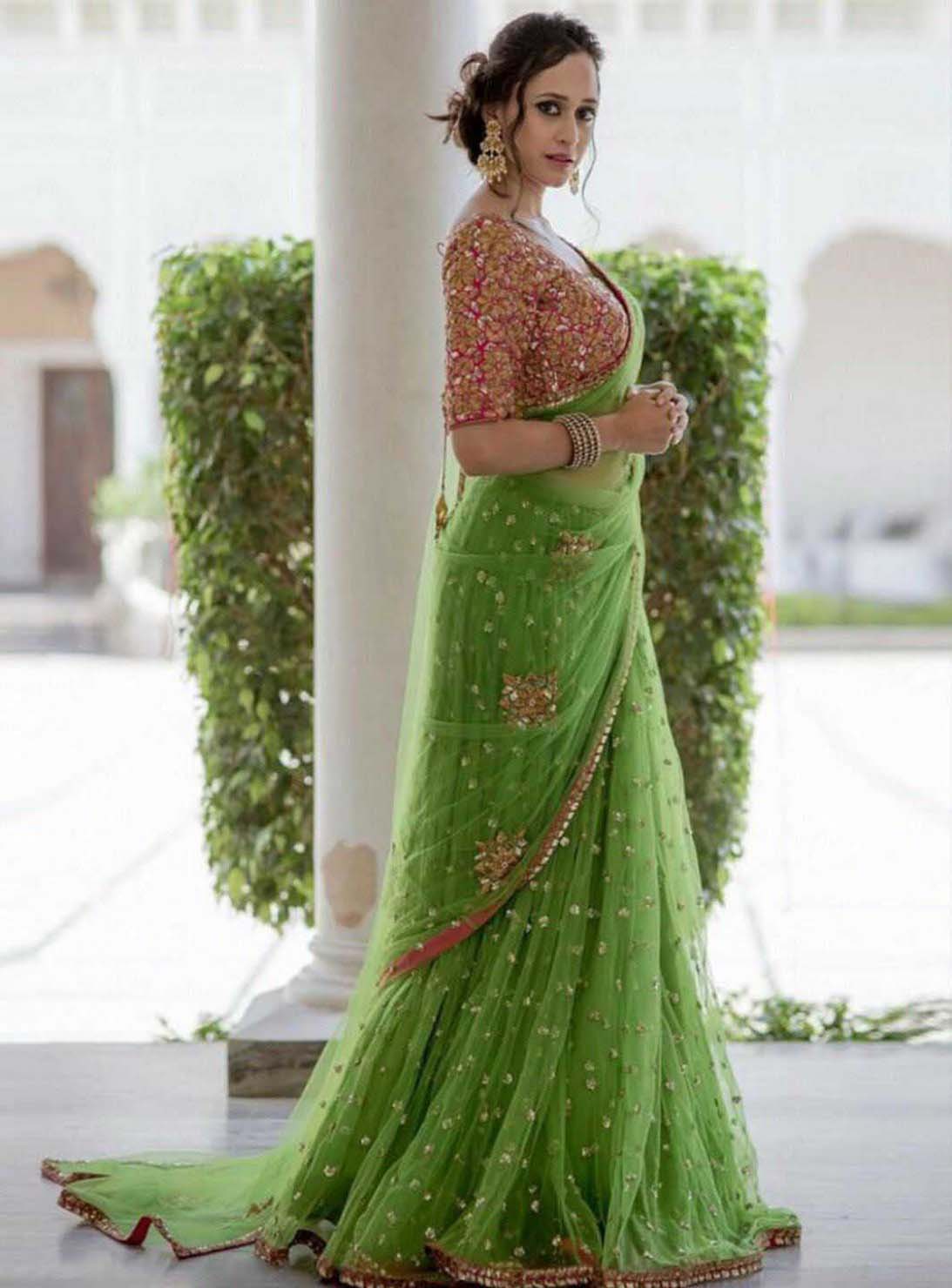 Designer Party Wear Sarees In Lucknow - Prices, Manufacturers & Suppliers-sgquangbinhtourist.com.vn