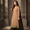 MOHINI 47001 PEACH-BRWON Color: Peach-Brown Fabrics:  Top :- Faux Georgette Embroidery And Stone Work Dupatta:- Nazmin Embroidery Work Lace | Salwar suit, Designer Suits, Casual Suits, Creative suits, Palazzo Suits, Party Wear Suits, Straight Suits