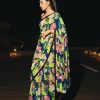 Karishma kapoor Multi Color Georgette Embroidery Sequins Saree