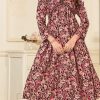 Special Look Coffee Color Heavy Rayon Print with Foil Work Kurti