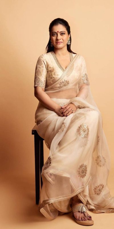 beautiful-cream-color-organza-silk-with-embroidery-work-saree
