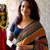 Awesome Multi Color Sequins Work Saree