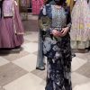 Beautiful Black Color Faux Georgette With Digital Print Sharara Suit