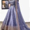 Elegant Light Purple Color Embroidery Work Party Wear Lehenga Choli