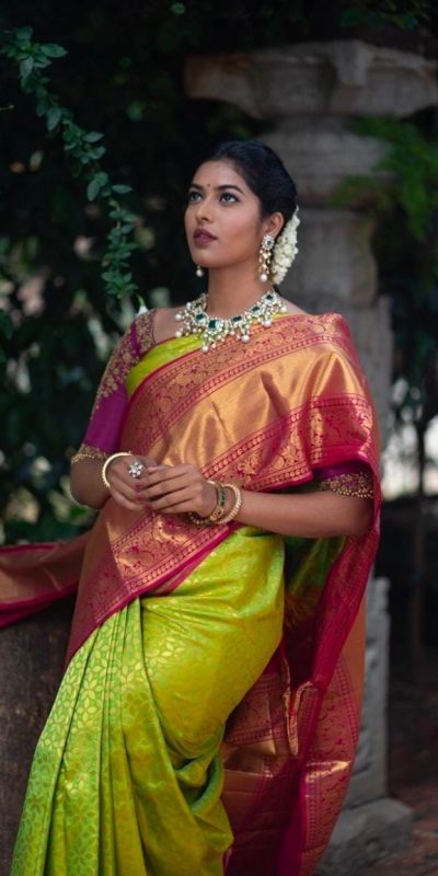 KP 4018 Green Color Soft Lichi Silk Jacquard Work Saree Casual, Party Wear, Wedding, Events Etc. Expected Delivery 4-6 Working Days @1499/- | Sarees, Bollywood Sarees, Creative Sarees, Designer Sarees, Embroidered Sarees, Ethnic Saree, Modern Digital sarees, Party Wear Sarees