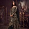 Maisha 5608 Black Top : Heavy Net Work : Heavy Embroidery Coding With Diamond Work Bottom : Santoon Wedding, Party, Festive @3299/- | Anarkali Suits, Bollywood Anarkali, Creative-Anarkali, Designer Anarkali, Embroidered Anarkali, Party Wear Anarkali
