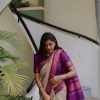Dazzling Cream Color Soft Lichi Silk Cloth Rich Pallu Work Saree