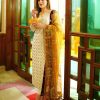Dazzling White Georgette Embroidery Sequence Sharara Suit