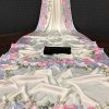 Fancy Cream Color Devsena Soft Silk Saree Digital Print Saree