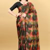 Majestic Black Color Devsena Soft Silk Digital Printed Saree