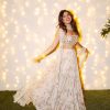 Priyanka Chopra White Georgette Digital Printed Lehenga Choli
