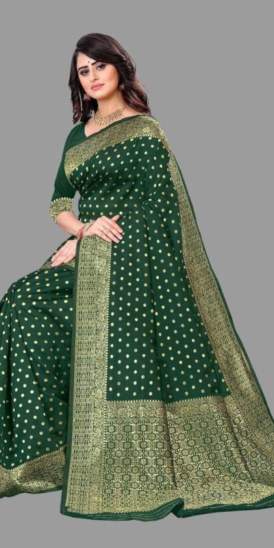 KP 4012 Stone Green Color Soft Lichi Silk Cloth Rich Pallu Work Saree Casual, Party Wear, Wedding, Events Etc.   Expected Delivery 4-6 Working Days @ 1349/- | Sarees, Bollywood Sarees, Creative Sarees, Designer Sarees, Embroidered Sarees, Ethnic Saree, Modern Digital sarees, Party Wear Sarees
