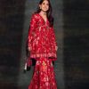 Grand Red Color American lachko Digital Print Work Salwar Suit