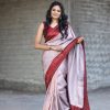 Peaceful Purple Color Soft Silk Beautiful Rich Pallu All Over Saree