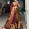 YNF 5313 Mustard Color Narayan Pet Zari Weaving Work Gown Casual, Wedding, Festive, Events, Designer Party Wear, Delivery 4-6 Working Days @1899 | Gowns, Bollywood Gowns, Creative Gowns, Designer Gowns, Embroidered Gowns, Party Wear Gowns