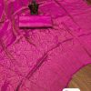 Elegant Rani Color Soft Silk Beautiful Rich Pallu All Over Saree