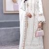 Grand White Color Sequence Georgette Embroidery Salwar Suit