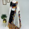 Miraculous Black Color Georgette Silk Embroidery Lehenga Choli