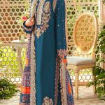Sightly Blue Color Georgette Embroidery Work Salwar Suit