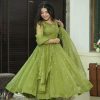 SRK 5184 Green Color Georgette Embroidery Work Salwar Suit Wedding, Party, Festive, Events Expected Delivery 4-6 Working Days @ 2049/- | Jump Suits, Salwar suit, Designer Suits, Casual Suits, Creative suits, Palazzo Suits, Party Wear Suits, Patiala Suits, Straight Suits
