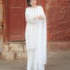 Aglow White Color Georgette Sequence Embroidery Salwar Suit