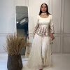 Classic White Color Heavy Georgette Embroidery Salwar Suit
