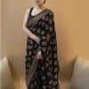 KP 1082 Black Color Soft Lichi Silk Jacquard On All Over Saree Casual, Party Wear, Wedding, Events Etc. Expected Delivery 4-6 Working Days @1399/- | Sarees, Bollywood Sarees, Creative Sarees, Designer Sarees, Embroidered Sarees, Ethnic Saree, Modern Digital sarees, Party Wear Sarees