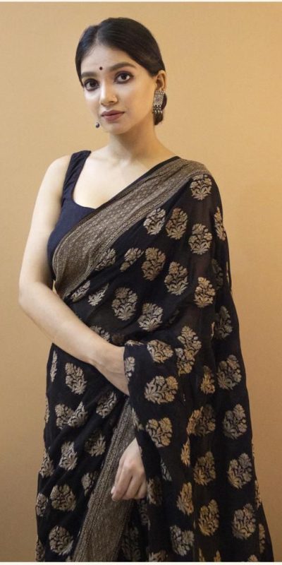 KP 1082 Black Color Soft Lichi Silk Jacquard On All Over Saree Casual, Party Wear, Wedding, Events Etc. Expected Delivery 4-6 Working Days @1399/- | Sarees, Bollywood Sarees, Creative Sarees, Designer Sarees, Embroidered Sarees, Ethnic Saree, Modern Digital sarees, Party Wear Sarees