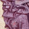 Precious Pink Color fabric having handwork With Work Saree