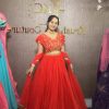 Gorgeous Red Color Fox Georgette Embroidery Thread Work With Hand Pasting Real Mirror Lehenga Choli