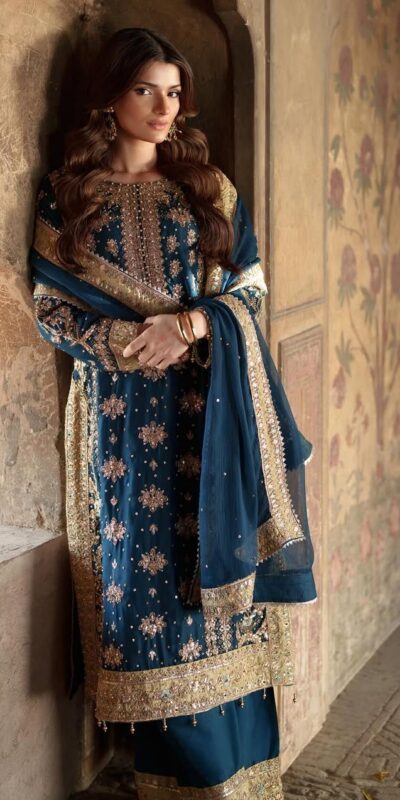 ZF 415 Navy Blue Color Georgette Sequence Work Salwar Suit Casual, Wedding, Festive, Events . Expected Delivery 4-6 Working Days @2149/- only | Jump Suits, Salwar suit, Designer Suits, Casual Suits, Creative suits, Palazzo Suits, Party Wear Suits, Patiala Suits, Straight Suits