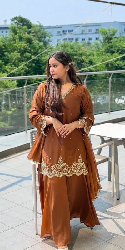 RTC 5852 Violet Color Chinon Silk Thread Sequence Work Salwar Suit Casual, Wedding, Festive, Events . Expected Delivery  4-6 Working Days @2099/- only      | Jump Suits, Salwar suit, Designer Suits, Casual Suits, Creative suits, Palazzo Suits, Party Wear Suits, Patiala Suits, Straight Suits