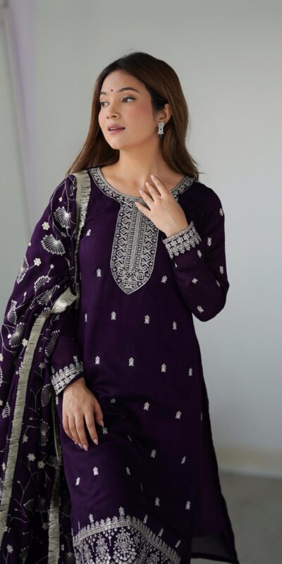 KB 276 Purple Color Rangoli Silk Sequence Jari Work Salwar Suit Casual, Wedding, Party, Festive, Events Etc.4-6 Working Days@ 2049/-only | Jump Suits, Salwar suit, Designer Suits, Casual Suits, Creative suits, Palazzo Suits, Party Wear Suits, Patiala Suits, Straight Suits
