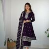 KB 276 Purple Color Rangoli Silk Sequence Jari Work Salwar Suit Casual, Wedding, Party, Festive, Events Etc.4-6 Working Days@ 2049/-only | Jump Suits, Salwar suit, Designer Suits, Casual Suits, Creative suits, Palazzo Suits, Party Wear Suits, Patiala Suits, Straight Suits