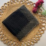 Black Jimmy Choo Diamond Saree