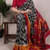 YNF 7043 Black Color Tasar Silk Printed With Designer Work Saree. Festive Deal ₹1549. Delivery 4-6 Working Days. Shop now. | Sarees, Bollywood Sarees, Creative Sarees, Designer Sarees, Embroidered Sarees, Ethnic Saree, Modern Digital sarees, Party Wear Sarees