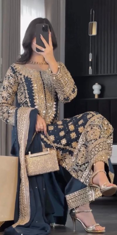 SR 1654 Maroon in Faux Georgette With Heavy Embroidery Sequence Work Wedding, Party, Festive, Events Special 4-6 Working Days At 2599/- Only | Jump Suits, Salwar suit, Designer Suits, Casual Suits, Creative suits, Palazzo Suits, Party Wear Suits, Patiala Suits, Straight Suits