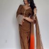 NSR 854 Brown Natural Satin Silk Sequence Work with Lace Work & Embroidery Work Salwaar Suit Now at just ₹1799. Delivery 4-6 Working Days. Shop now. | Jump Suits, Salwar suit, Designer Suits, Casual Suits, Creative suits, Palazzo Suits, Party Wear Suits, Patiala Suits, Straight Suits