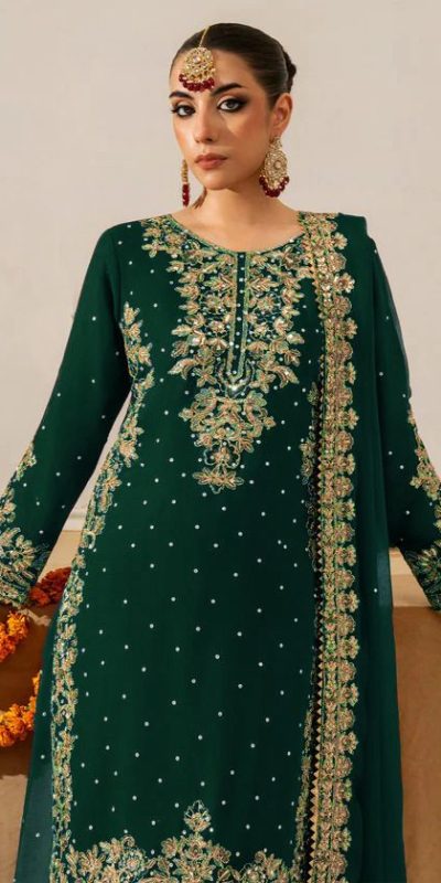 RTC 5901 Green Faux Georgette Salwar Suit Perfect for Wedding, Party, Raksha Bandhan, Eid, Pooja –. Introductory Price ₹2449. Delivery 4-6 Working Days. | Jump Suits, Salwar suit, Designer Suits, Casual Suits, Creative suits, Palazzo Suits, Party Wear Suits, Patiala Suits, Straight Suits