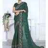 BT Sarangi Green Premium Jimmy cho Silk Saree with Embroidery Work & Zari Work. Exclusive Offer ₹2899. Delivery 4-6 Working Days. Shop now. | Sarees, Bollywood Sarees, Creative Sarees, Designer Sarees, Embroidered Sarees, Ethnic Saree, Modern Digital sarees, Party Wear Sarees