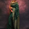 KP 6010 Green Soft Lichi Silk Jacquard Saree Perfect for Wedding, Party, Traditional Day, Family Gatherings, Sangeet . Grab it for ₹1349. Delivery 4-6 W | Sarees, Bollywood Sarees, Creative Sarees, Designer Sarees, Embroidered Sarees, Ethnic Saree, Modern Digital sarees, Party Wear Sarees