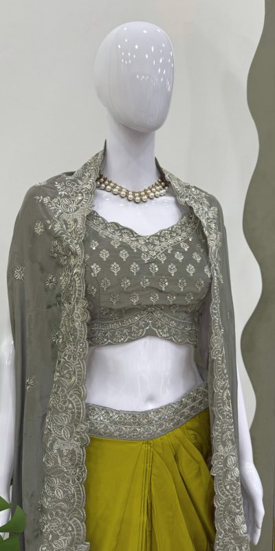 RTC 6493 Grey American Crep With Designer Work Dhoti Suit. Wedding, Party, Festive, Events Festive Deal ₹2149. Delivery 4-6 Working Days. Shop now. | Jump Suits, Tops & Bottoms, Track Suits, Trendy Wear, Salwar suit, Designer Suits, Casual Suits, Creative suits, Palazzo Suits, Party Wear Suits, Patiala Suits, Straight Suits
